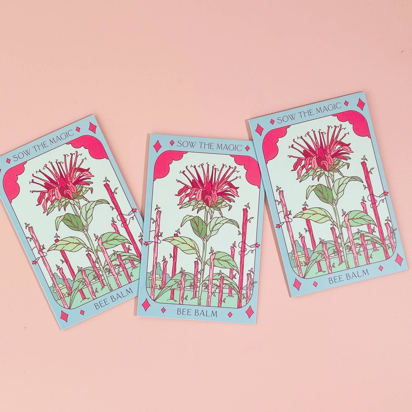 Bee Balm Tarot Garden + Gift Seed Packet - Salt of the Earth Organics