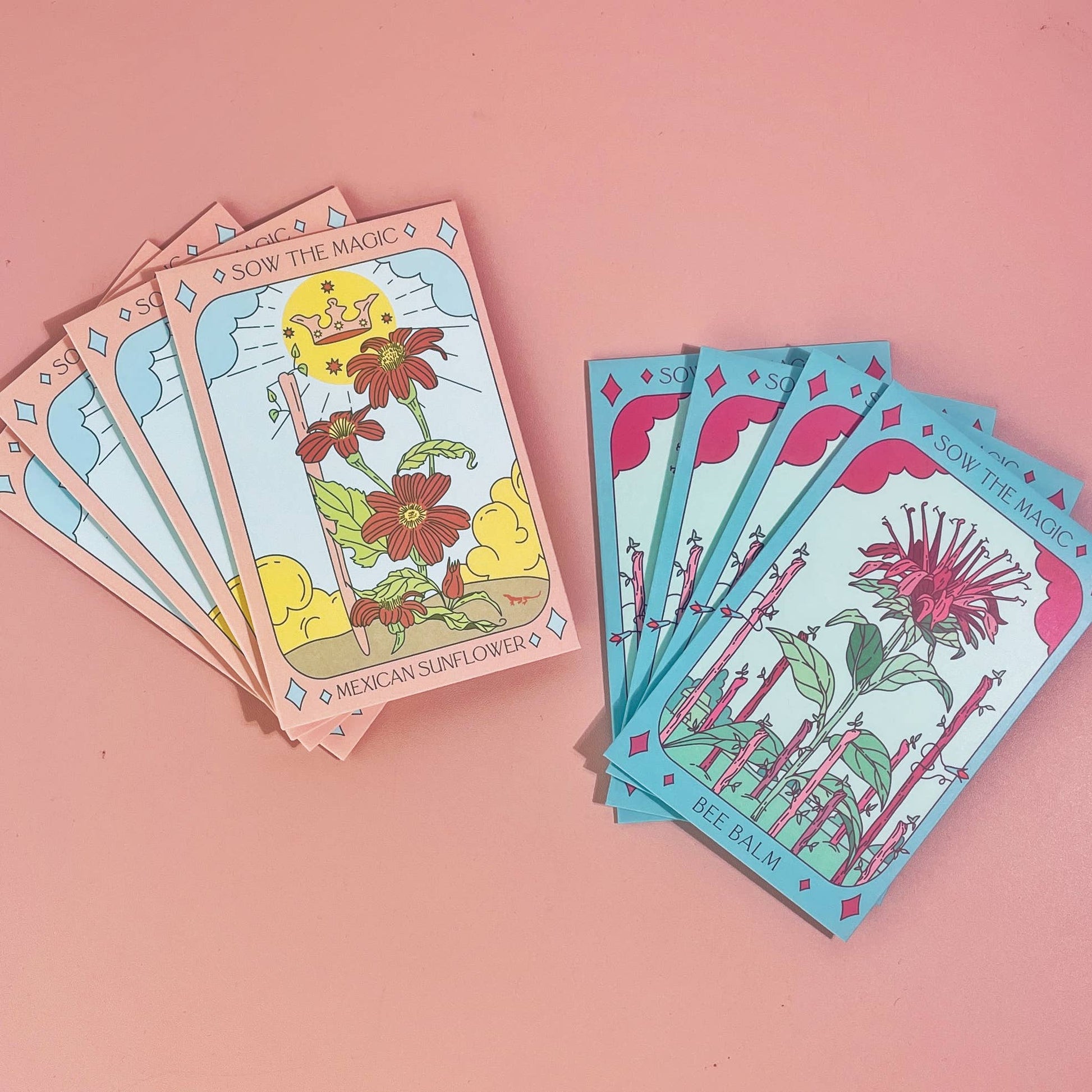 Bee Balm Tarot Garden + Gift Seed Packet - Salt of the Earth Organics