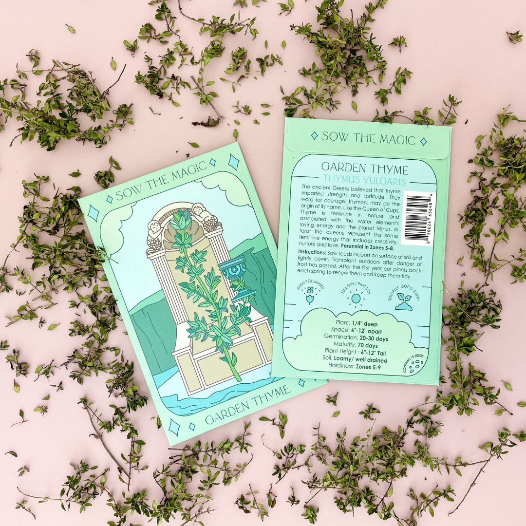 Garden Thyme Tarot Garden + Gift Seed Packet - Salt of the Earth Organics