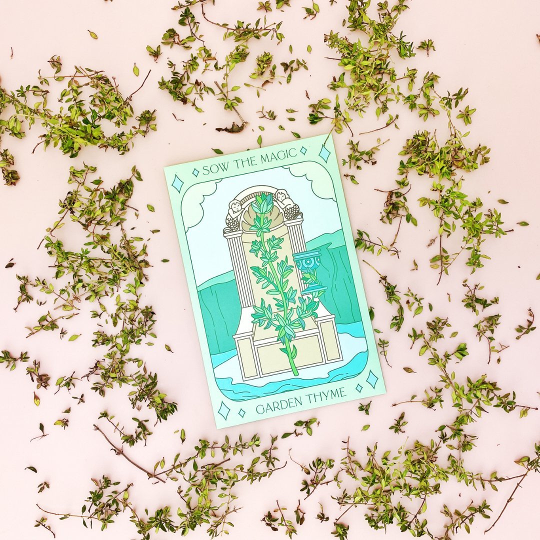 Garden Thyme Tarot Garden + Gift Seed Packet - Salt of the Earth Organics