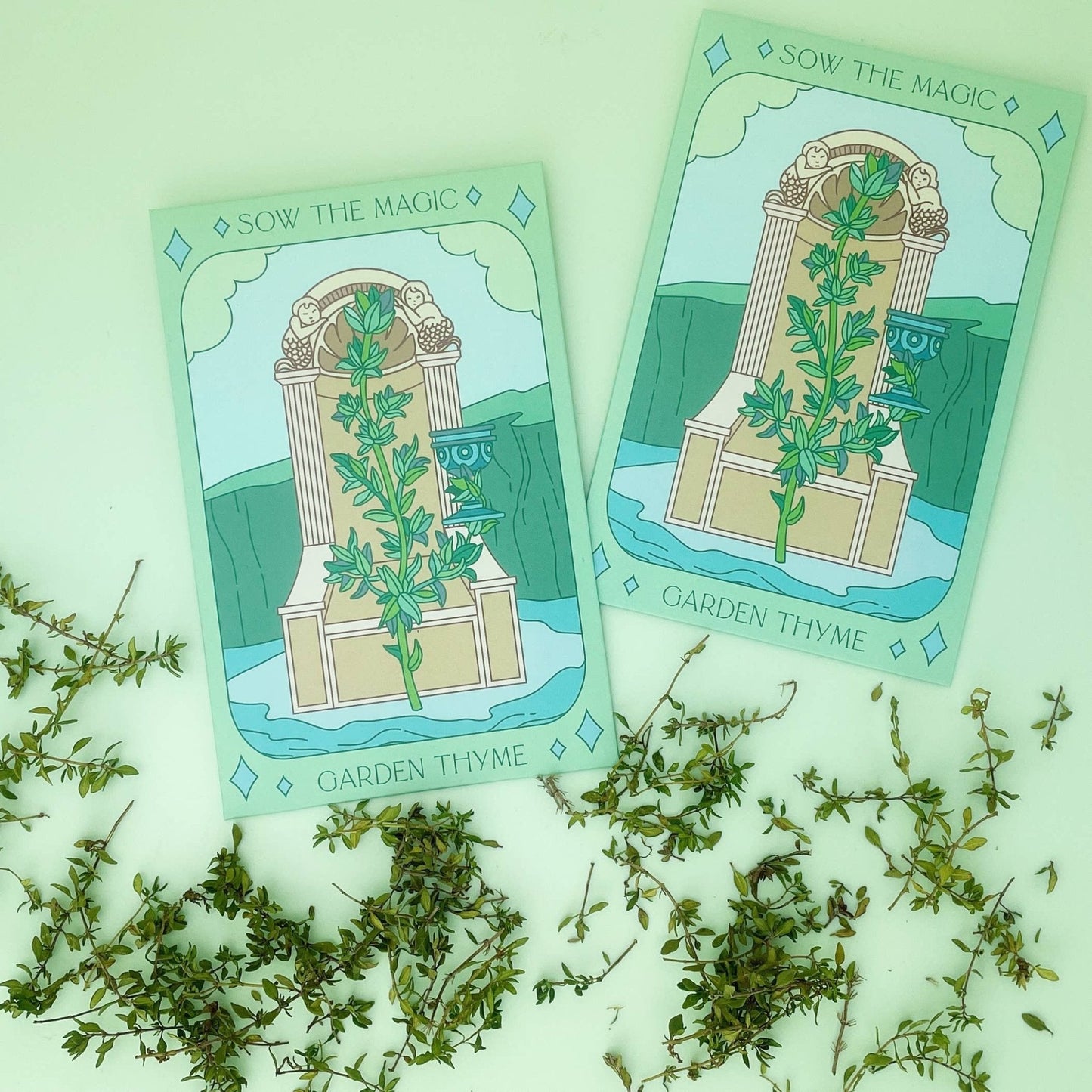 Garden Thyme Tarot Garden + Gift Seed Packet - Salt of the Earth Organics