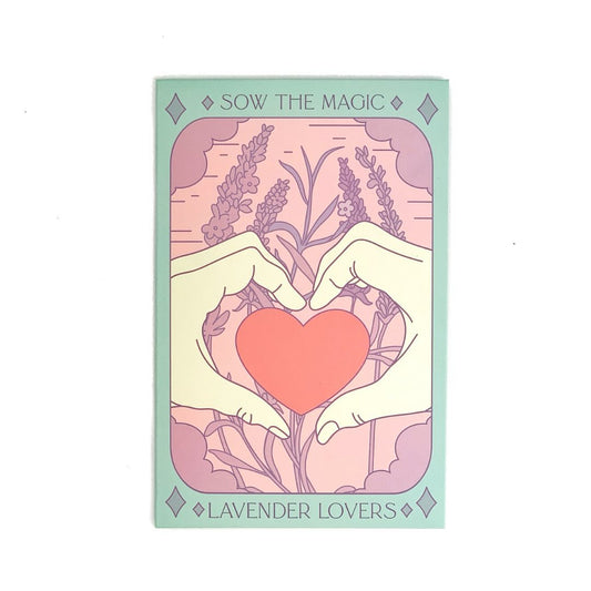 Lavender Lovers Tarot Garden + Gift Seed Packet - Salt of the Earth Organics