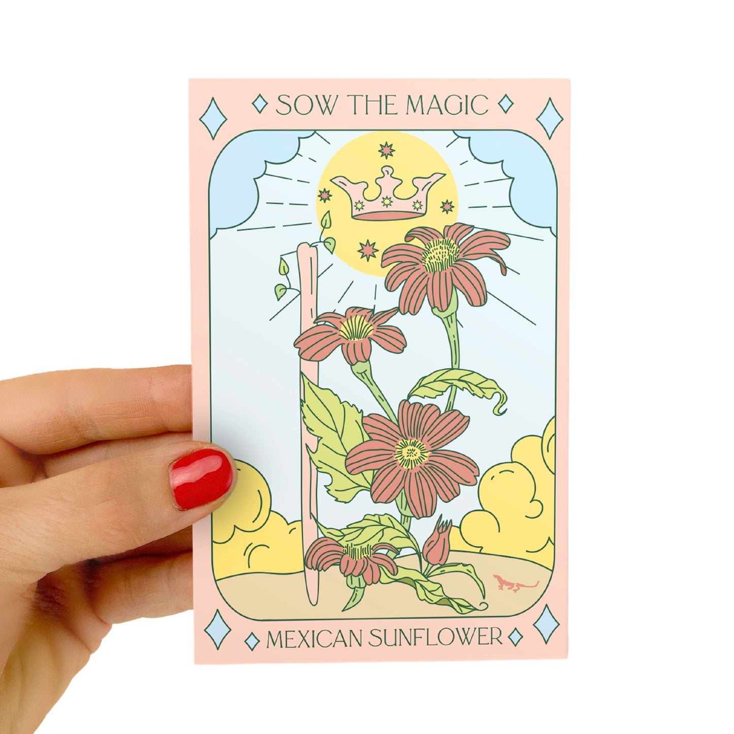 Mexican Sunflower Tarot Garden + Gift Seed Packet - Salt of the Earth Organics