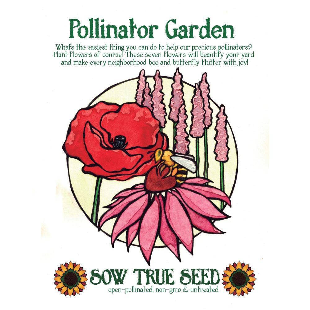 Pollinator Garden Collection Gift Tin - Salt of the Earth Organics